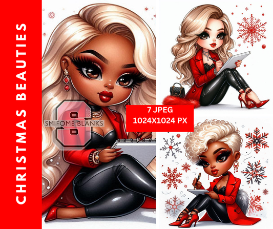 Christmas Boss Doll Clipart