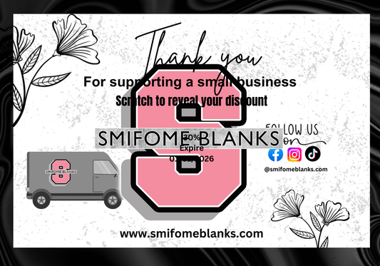 Thank you scratch off card template