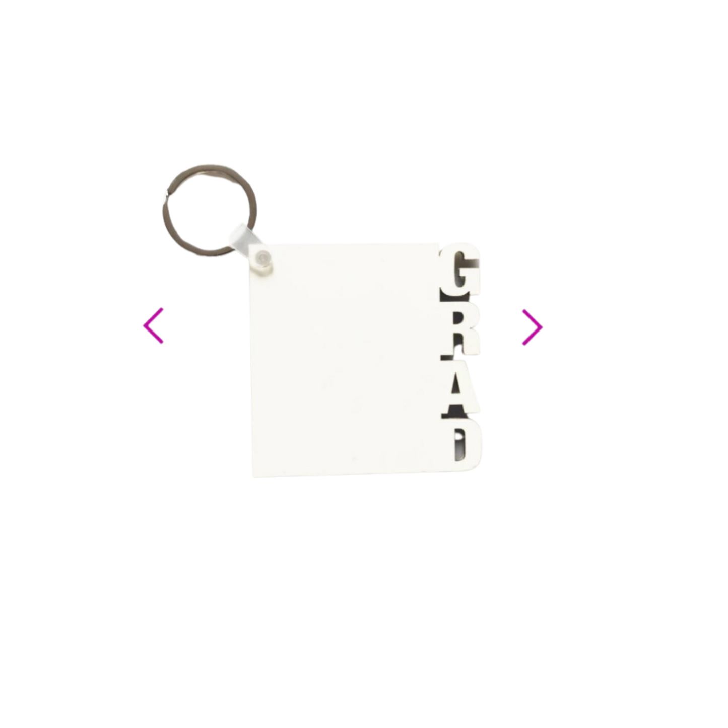 Sublimation Grad Frame Key Chain